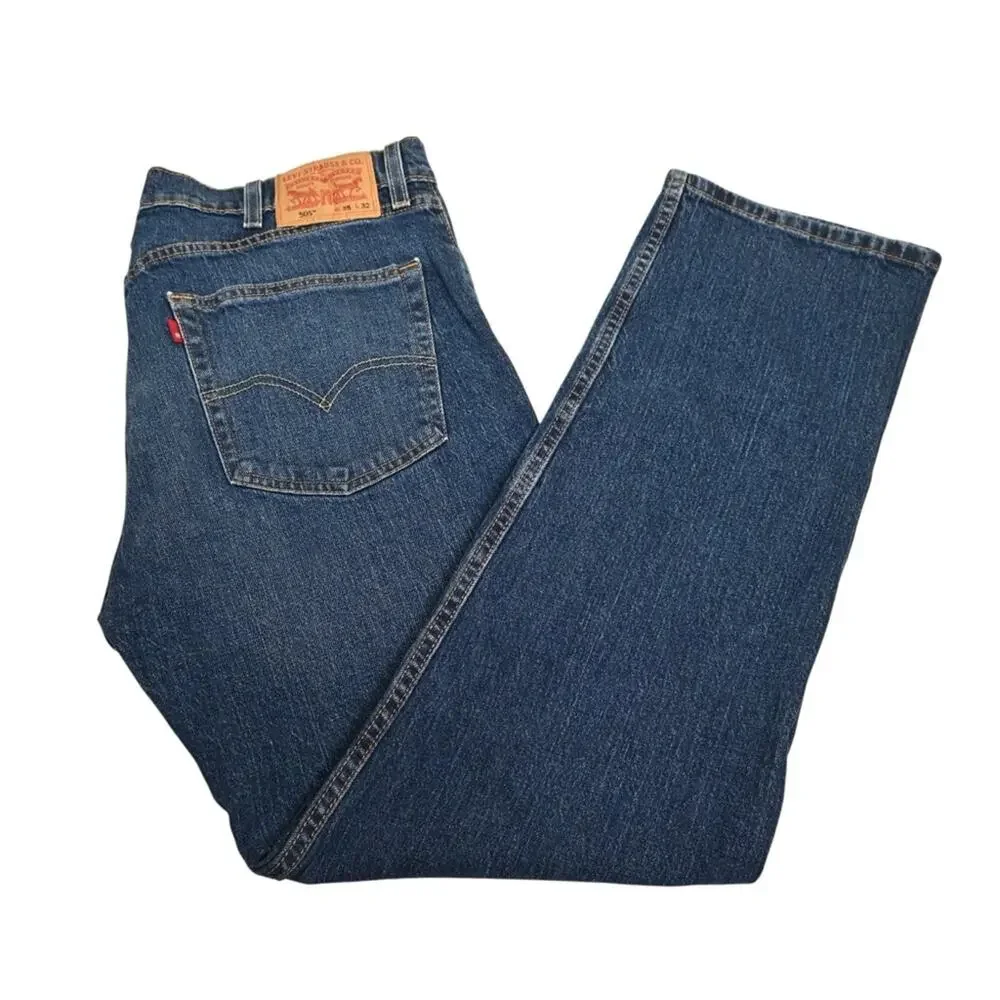 Levi's Men's 505 Straight Leg Jean Size 38X32